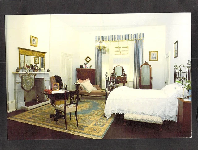 B5471 Australia WA West Midland Woodbridge Master Bedroom National Trust postcar