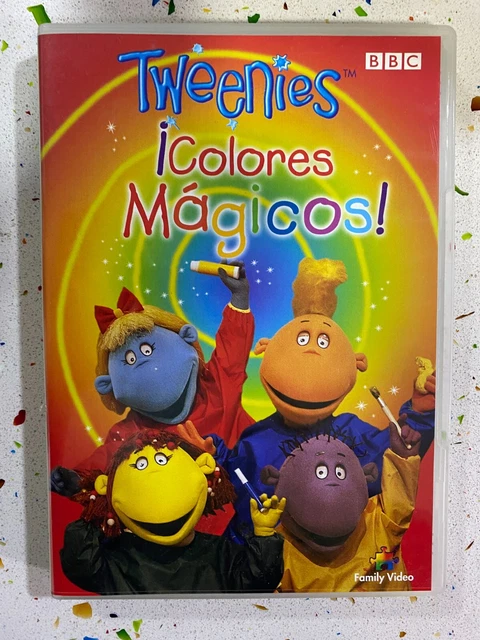 tweenies-dvd-colours-magic-bbc-spanish-english-22-19-picclick-uk