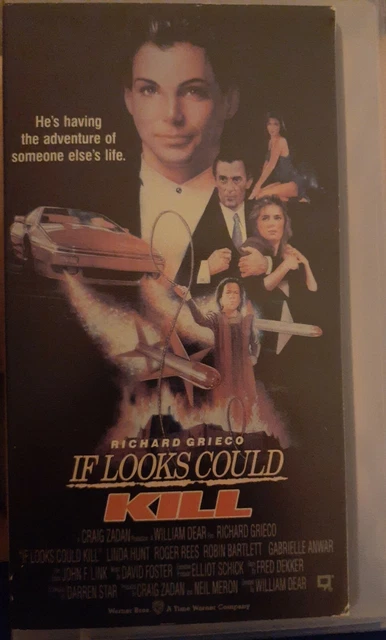 IF LOOKS COULD Kill (1991, VHS) Warner Home Video, ACTION CULTE Richard