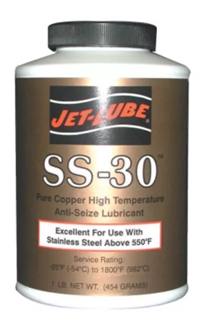 Ss-30 High Temperature Anti-Seize Gasket Compounds, 1 Lb Brush Top Can