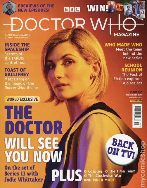 Doctor Who Magazine #530 FN 6.0 2018 Stock Image