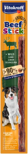 50 x 12g Vitakraft BEEF STICK WILD friandise originale pour chien