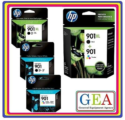 HP901 HP901XL ,ORIGINALI, b/n e col, acquisto singolo o multipack, standard o XL