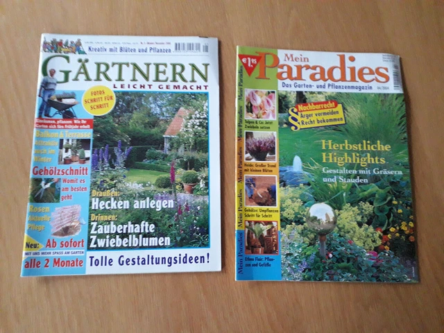 MEIN PARADIES &DAS Garten und Pflanzenmagazin" Gärtnern leicht gemacht