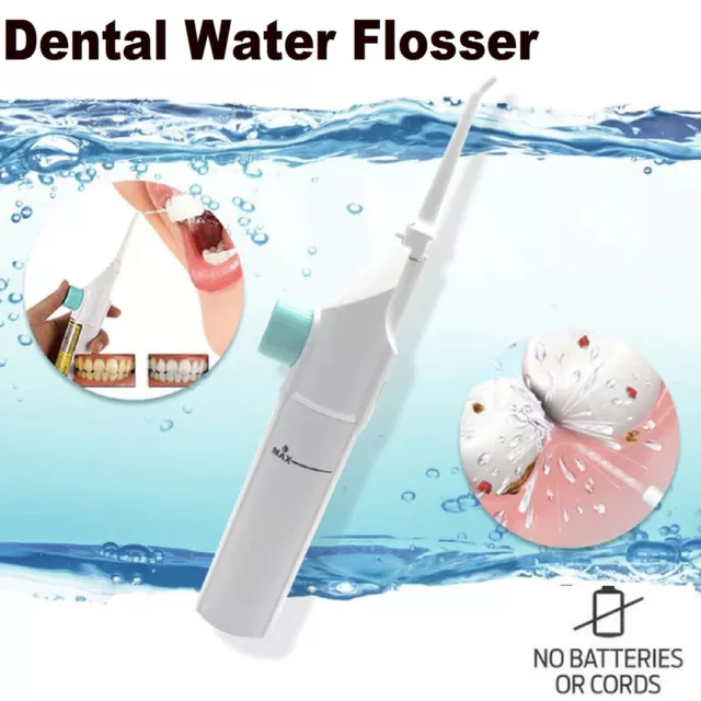 Cordless Water Flosser Dental Oral Irrigator Travel Teeth Cleaner Floss Pick Jet