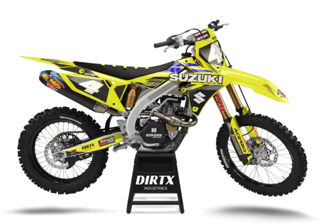 New Dirtx Industries Suzuki Avant Complete Graphics Rm Rmz 65 85 125 250 450