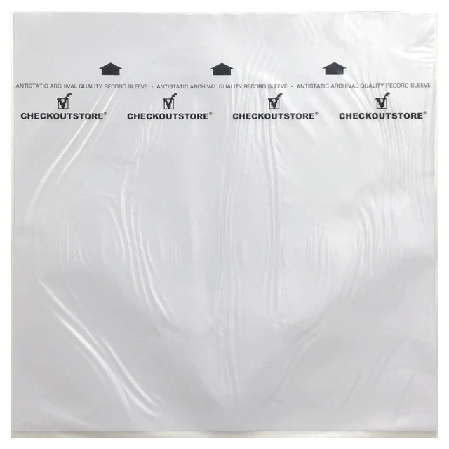 300 3 Ply Rice Paper Archival Quality Anti Static Record 12" LP (Inner Sleeves)