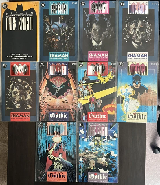 Batman Legends of the Dark Knight #1-10 First Issue Orange Cover Variant 1989 DC