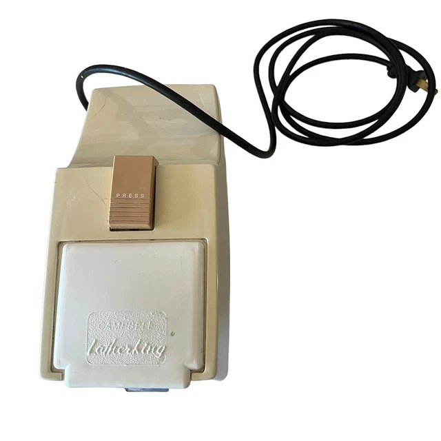 VINTAGE CAMPBELL LATHERKING Hot Lather Machine Electric Barber P61452