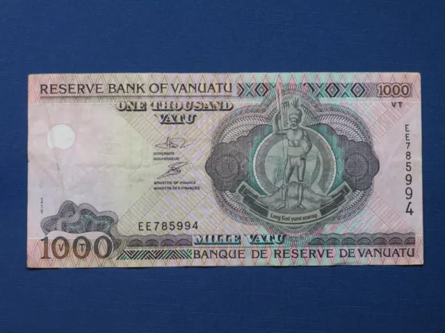 Vanuatu Banknote 1.000 Vatu gebrauchte Umlauferhaltung (USED)