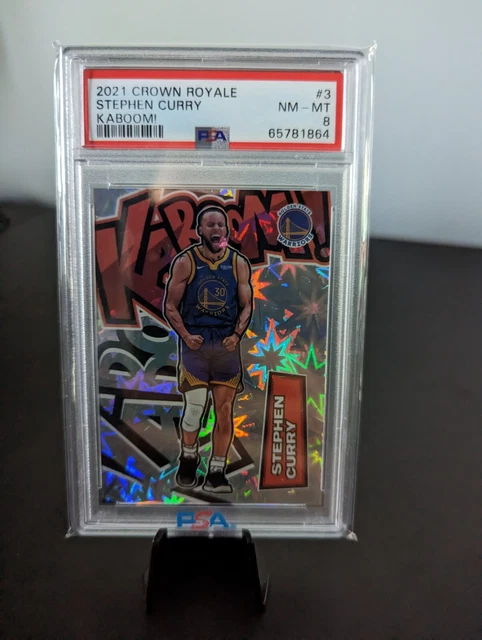 Stephen Curry Kaboom! カード #3 2019-20（Zion Williamson RC BGS 