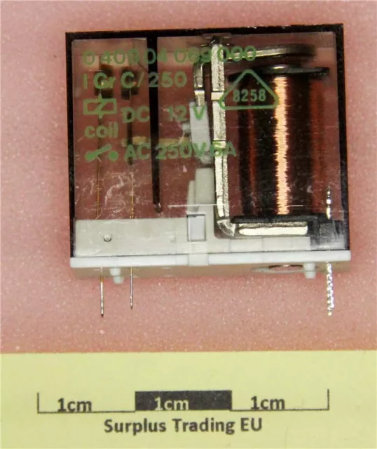 Eberle 409 04 12V PCB Power Relay 6A 250Vac