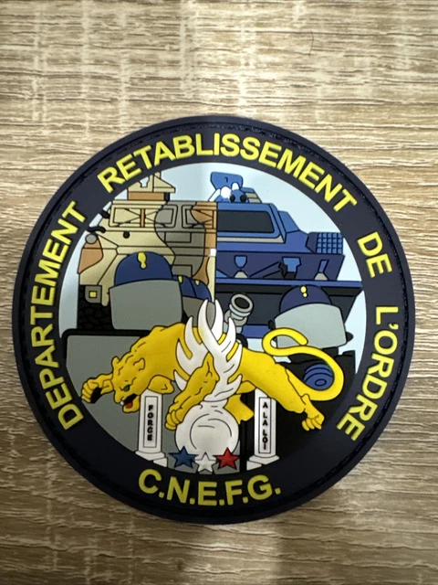 ÉCUSSON RONDACHE GENDARMERIE CNEFG EUR 12,50 - PicClick FR