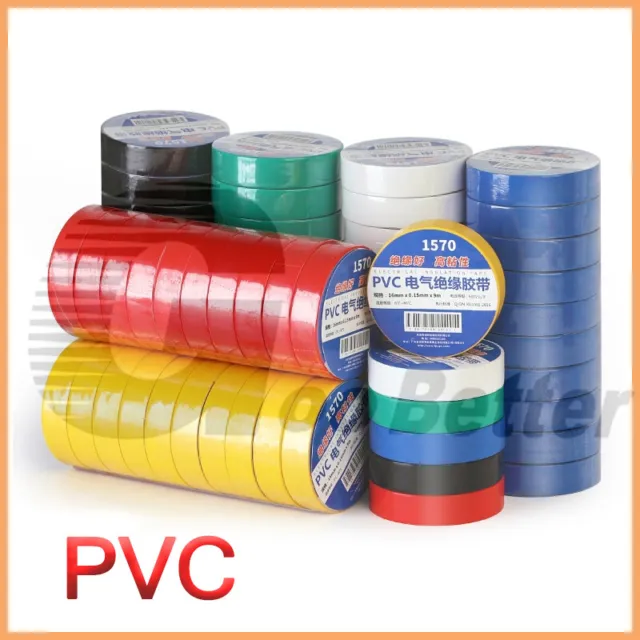 Nastro isolante elettrico in PVC colorato isolante rosso nero giallo blu verde