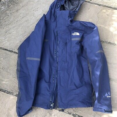 north face hyvent mens M  hooded Blue  jacket