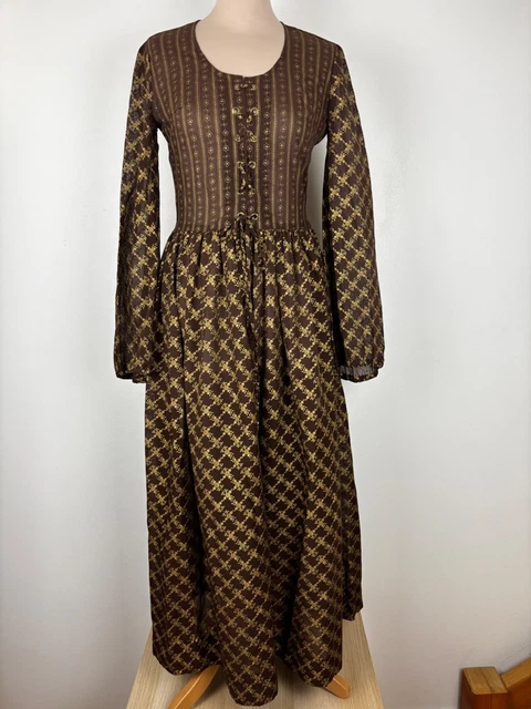 Robe D'Été Vintage Années 60/70 Blanche Et Noire à Rayures - Taille M/L 42/44 - 100% Coton - Neuf