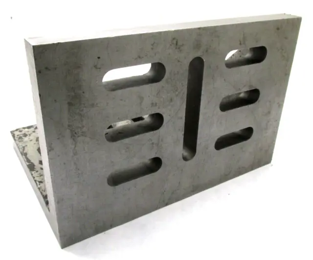 12" x 9" x 8" SLOTTED RIGHT ANGLE PLATE