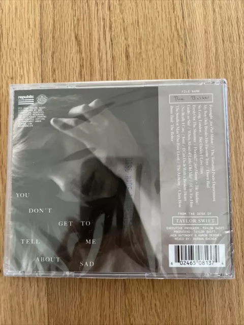 TAYLOR SWIFT THE Tortured Poets Department CD Bolter Edition Target ...