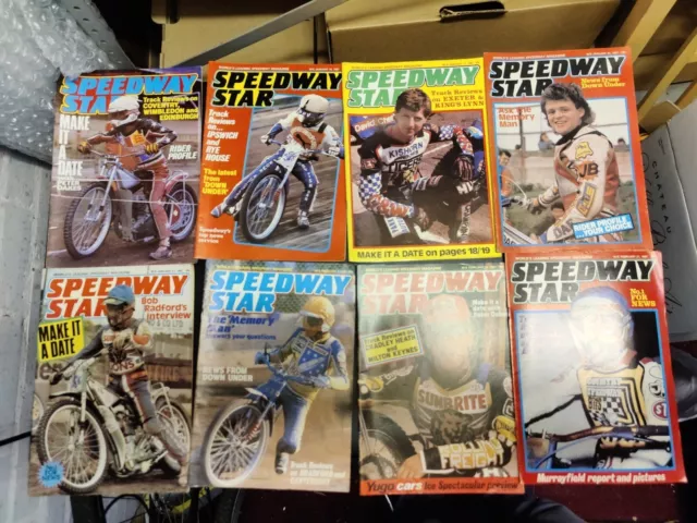 Speedway Star Magazine 1987 Complete (52 issues) Collectible Vintage