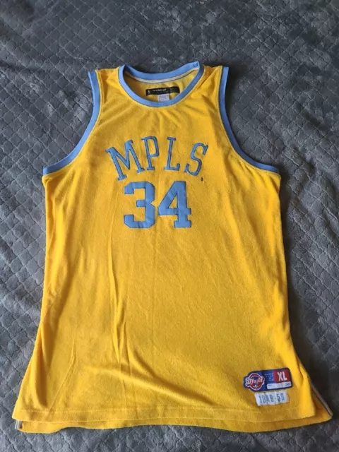 Minneapolis Lakers Gary Payton MPLS Hardwood Classics NBA Reebok Jersey  Size 2XL #payton #lakers #LosAngelesLakers