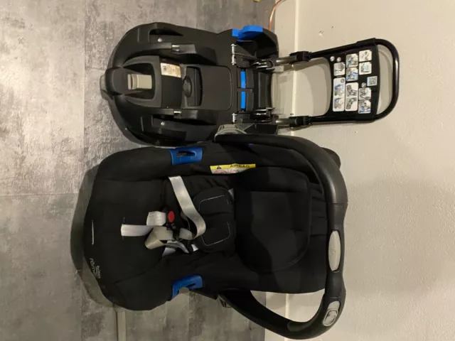 siege auto bebe Britax Romer avec sa base isofix