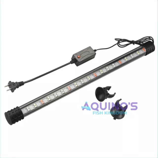 Aquarium Submersible RGB LED Light: Waterproof, Color Changing (14.5")