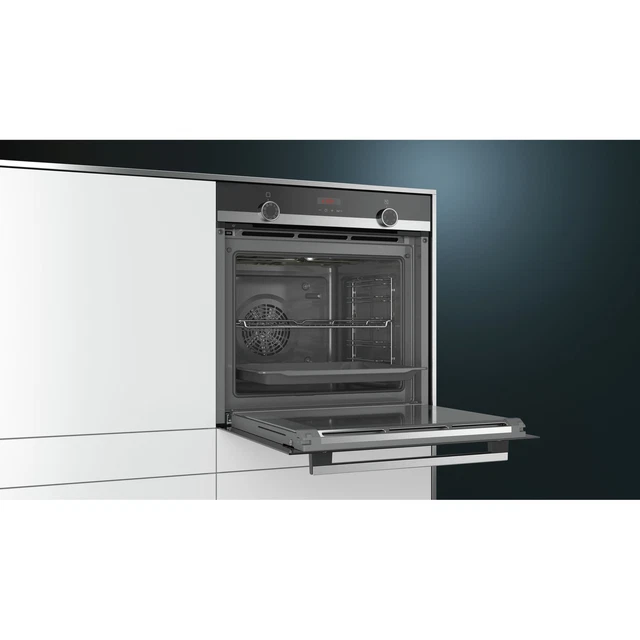 Siemens Four combiné mo intégrable 71l a pyrolyse inox/noir 3