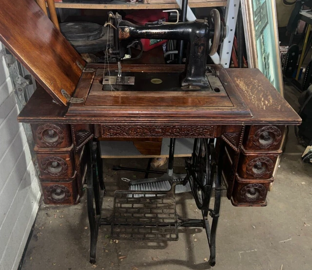 Wheeler & Wilson  Sewing Machine  with Cabinet PICK UP ONLY