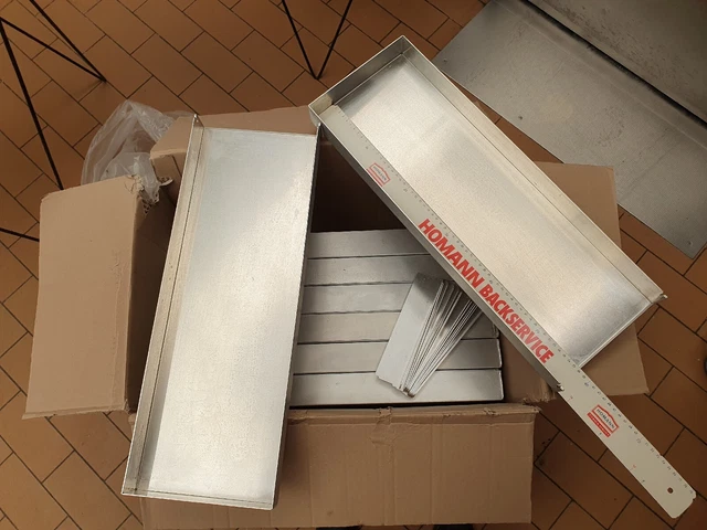 Bäckereiauflösung Kuchen Schnitten Blech 20x58