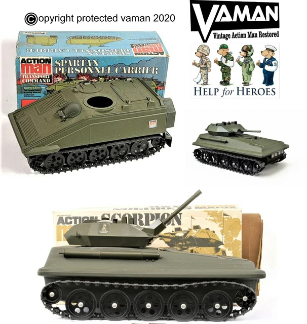 Action man spartan personnel carrier shop