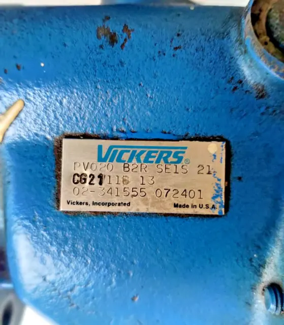 VICKERS PV020 B2R SE1S 21 Hydraulic Axial Piston Pump