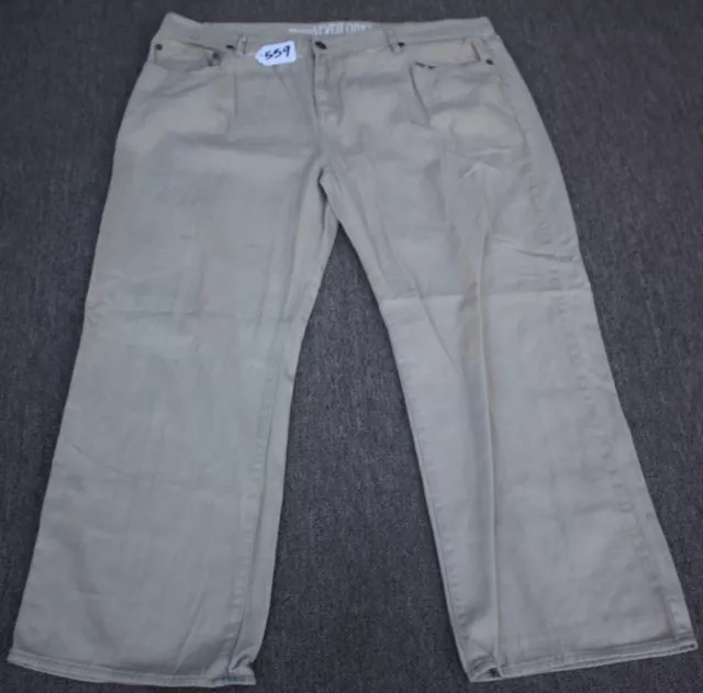 SEVEN OAKS RELAXED Jean Pants For Men W48 X L32. TAG NO. 559