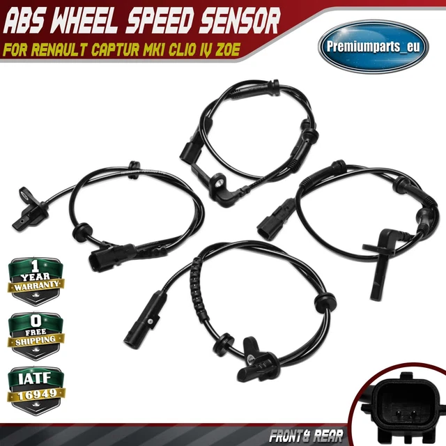 4x ABS Wheel Speed Sensor Set For Mercedes W216 W221 (2007-2010) – Front & Rear, Left & Right, OE Match