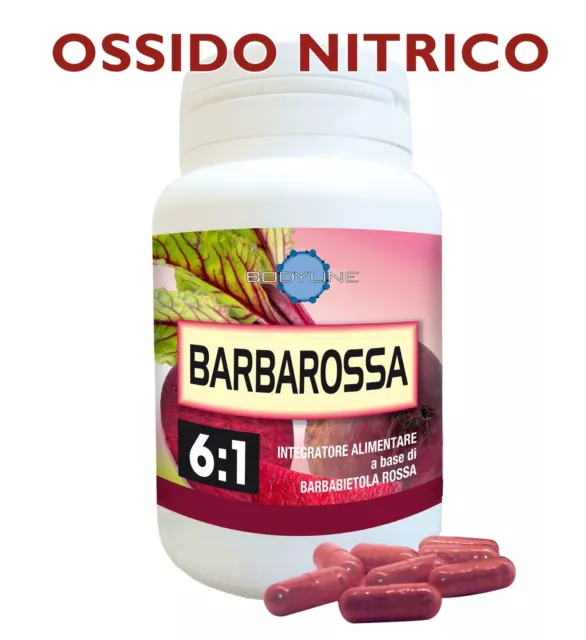 BARBAROSSA 6:1 integratore Barbabietola OSSIDO NITRICO DISFUNZIONE ERETTILE