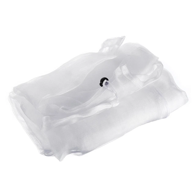 Pianta Protezione Rete Rete con Coulisse 5x4Ft Nylon Copertura Borsa 2pz