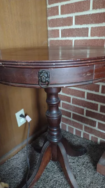 Sears Drum Top Antique Table