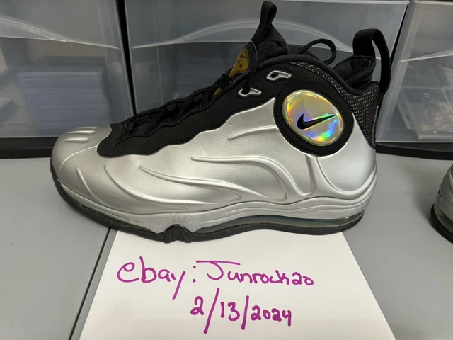 tim duncan foamposite silver