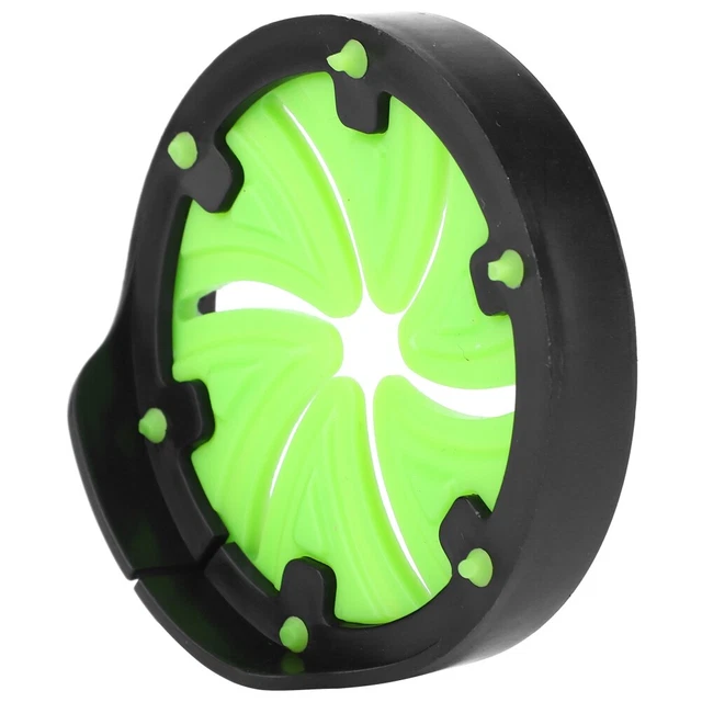 1 Outdoor PP Plastic Green Black Petals Triangular Universal Paintball Sp UK