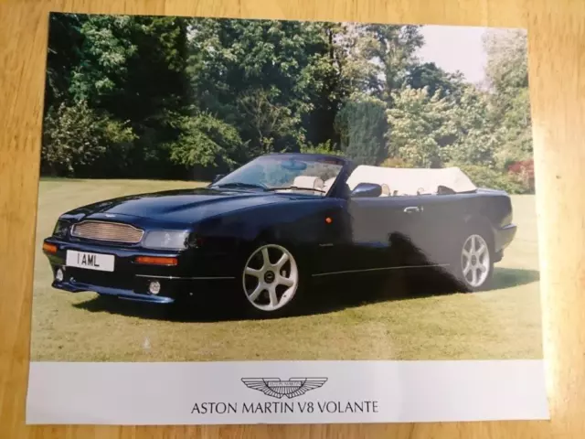 Aston Martin V8 Volante Press Photograph