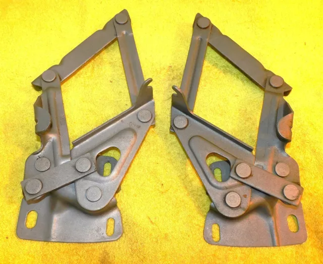 1964 1965 1966 Mustang Fastback Coupe Convertible GT Shelby ORIG L+R HOOD HINGES