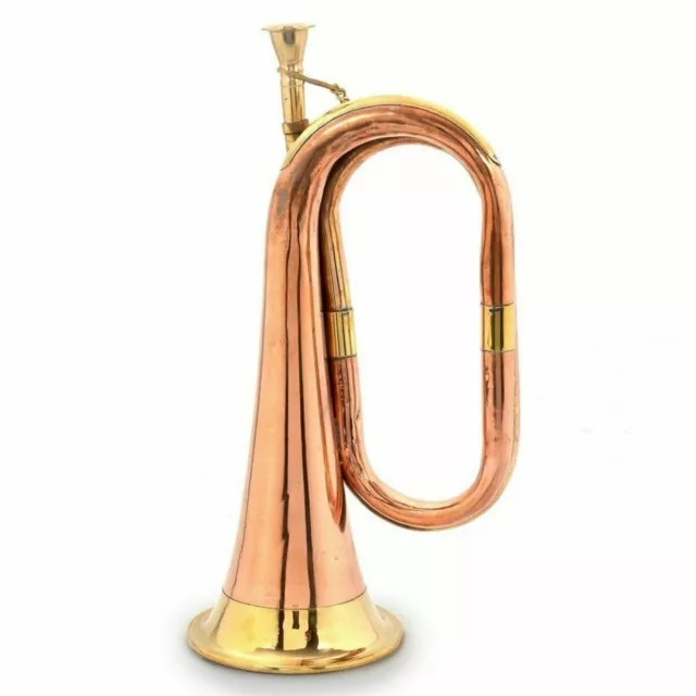 Old School Orchestra Band bugle Copper  Brass Bugle Classy Gift Items