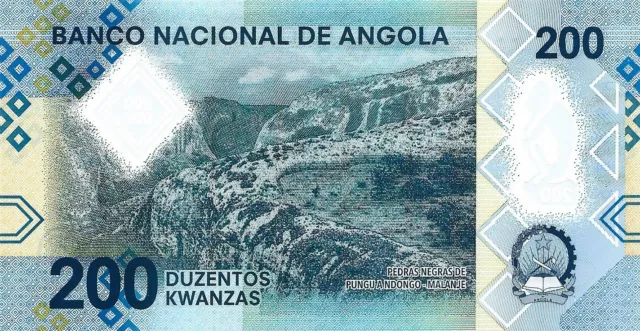 Angola 200 kwanzas Polymer 2020 UNC