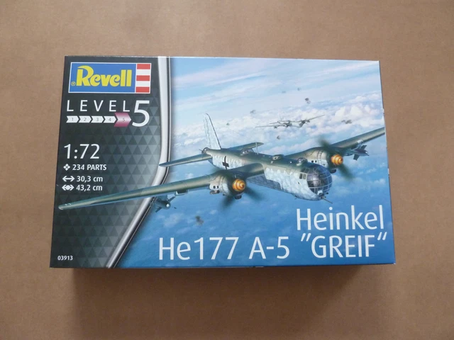 Revell Heinkel He177 A-5 GREIF 1/72 Scale RVG 03913 • Canada's largest Revell Heinkel He177 A-5 GREIF 1/72 Scale RVG 03913 • Canada's largest