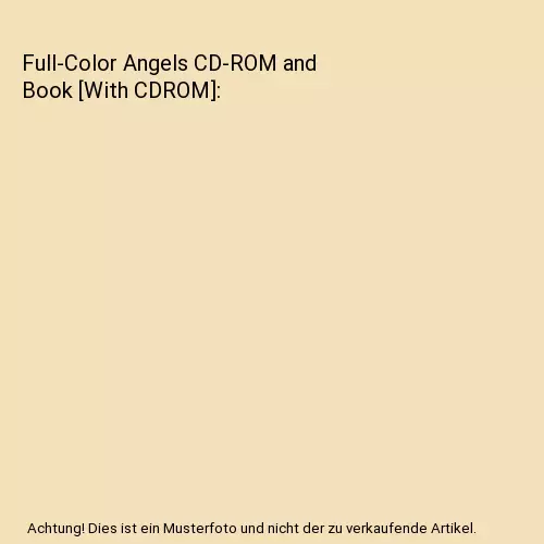 Full-Color Angels CD-ROM and Book [With CDROM], Dover Publications Inc