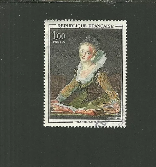 Timbre De France Oblitere - Fragonard : Artiste Peintre Peinture / Stamp Used