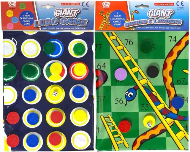 Riesenschlangen & Leitern Spiel traditionell drinnen draußen Familie Kinder Aktivität Spielzeug Geschenk