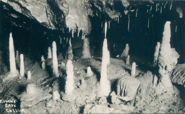 Real photo Cheddar gough's cave
