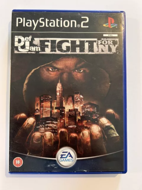 Def Jam Fight for New York Complete Game for Xbox NY **TESTED