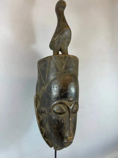 230230 - African old Baule Bird mask - Iv. Coast.