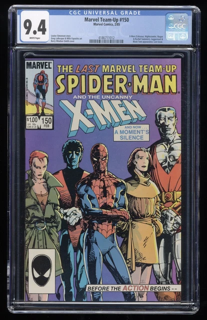 Marvel Team-up #150 CGC NM 9.4 White Pages Marvel 1985